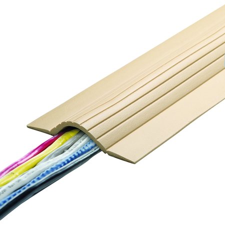 ELECTRIDUCT Cable Blanket Low Profile Cord Cover and Protector- 5ft- Beige CC-RI-CPL5-BE